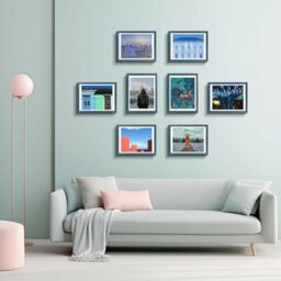 Grey Picture Frame Photo Frame Perspex Sheet For Wall Or Table, Landscape Portrait Orientation 10.2 X 10.2 Cm (4 X 4 Inch) - thumbnail 6