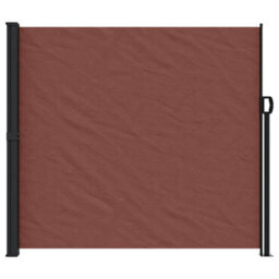 Walplus Retractable Side Awning Garden Sun Shade Canopy Gazebo For Back Door, Porch, Patio Brown 180X300 Cm - thumbnail 3