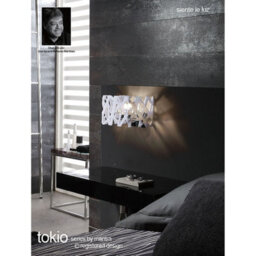 Luminosa Lighting Luminosa Tokio Floor Lamp 4 Light G9, Gloss White/polished Chrome - thumbnail 4