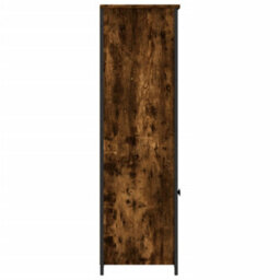 Berkfield Highboard Smoked Oak 62X36X121.5 Cm Engineered Wood - thumbnail 6