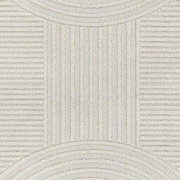 Livabliss Nora-Geometric Grey Ivory High Pile Fringe Living Dining Bedroom Rug 80 X 220 Cm Easy Care, Non Shedding - thumbnail 7