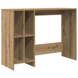 Berkfield Desk Artisan Oak 102.5X35X75 Cm Engineered Wood - thumbnail 2