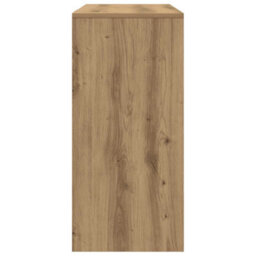 Berkfield Desk Artisan Oak 102.5X35X75 Cm Engineered Wood - thumbnail 5