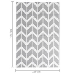 Walplus Outdoot Rugs For Garden Patios  Grey 120X180 Cm Pp - thumbnail 7