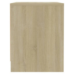 Berkfield Bedside Cabinets 2 Pcs Sonoma Oak 45X34X44.5 Cm Engineered Wood - thumbnail 8