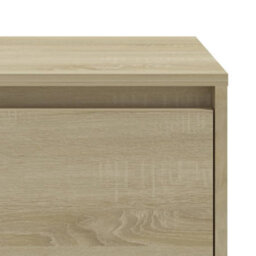 Berkfield Bedside Cabinets 2 Pcs Sonoma Oak 45X34X44.5 Cm Engineered Wood - thumbnail 9
