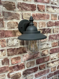 CGC Lighting Cgc Ryder Dark Grey Outdoor Outside Garden Porch Lantern Wall Light - thumbnail 4
