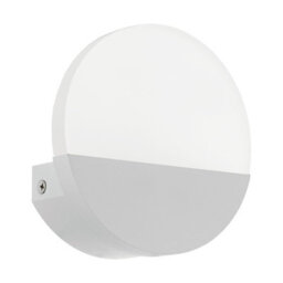 Stylish White Satin Led Wall Light With Adjustable Height
