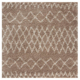 The Rugs Moroccan Shaggy Rugs And Runners Soft Fluffy Tribal Design High Pile Beige And Ivory Living Room Kitchen Hallway 920