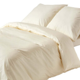 Homescapes Cream Continental Egyptian Cotton Duvet Cover Set 200 Tc, 155 X 220 Cm