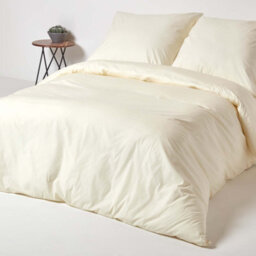 Homescapes Cream Continental Egyptian Cotton Duvet Cover Set 200 Tc, 155 X 220 Cm - thumbnail 2