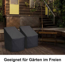 Stackable Chair Cover, Oxford Cloth Slipcover, For Gardens, Balconies, Outdoor Terraces - thumbnail 3