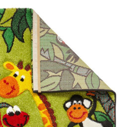 Green Kids Modern Pictorial Animal Graphics Easy To Clean Rug For Living Room Bedroom And Dining Room-120Cm X 170Cm - thumbnail 7