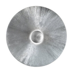 Luminosa Lighting Luminosa Moon Lifestyle Glass Extra Large Wall Light Matt - Sun Silver Finish, 1X E27 - thumbnail 3