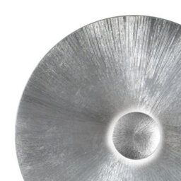Luminosa Lighting Luminosa Moon Lifestyle Glass Extra Large Wall Light Matt - Sun Silver Finish, 1X E27 - thumbnail 4