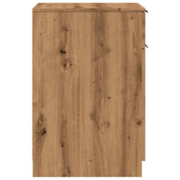 Berkfield Desk Cabinet Artisan Oak 33X50X75 Cm Engineered Wood - thumbnail 6