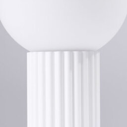 Luminosa Lighting Luminosa Halo Globe Table Lamp White 1X G9 - thumbnail 3