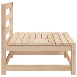 Walplus Garden Sofa Armless 70X70X67 Cm Solid Wood Pine - thumbnail 5