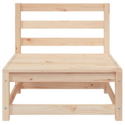 Walplus Garden Sofa Armless 70X70X67 Cm Solid Wood Pine - thumbnail 4