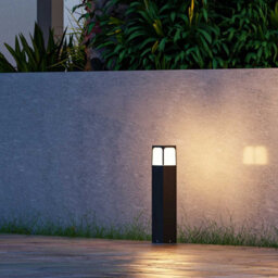 Luminosa Lighting Luminosa Veta Outdoor Bollard 50Cm Black E27 15W Ip54 - thumbnail 2