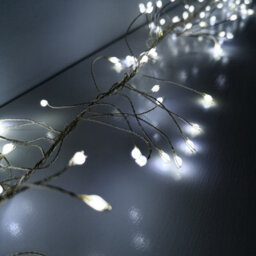 Samuel Alexander 430 Led 2.7M Premier Christmas Outdoor 8 Function Garland Wire Lights Cool White - thumbnail 2