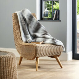 Desser Teardrop Natural Wicker Chair (H)91Cm X (W)54Cm X (D)81Cm - thumbnail 2