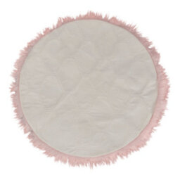 Living And Home Pink Round Soft Shaggy Area Rug Kids Rooms Decor Indoor Floor Rugs Dia 60 Cm - thumbnail 6