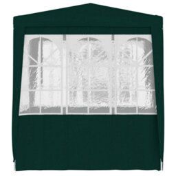 Walplus Professional Party Tent Garden Gazebo Canopy With Side Walls 2.5X2.5 M Green 90 G/mâ² - thumbnail 3