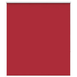Berkfield Roller Blind Blackout Red 125X150 Cm Fabric Width 121.6 Cm Polyester - thumbnail 2