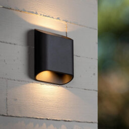 Lucide Atila Wall Light Outdoor - Led Dim. 2700K Ip65 - Black - thumbnail 3