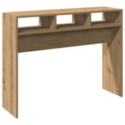Berkfield Console Table Artisan Oak 105X30X80 Cm Engineered Wood - thumbnail 2