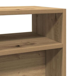 Berkfield Console Table Artisan Oak 105X30X80 Cm Engineered Wood - thumbnail 7