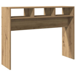 Berkfield Console Table Artisan Oak 105X30X80 Cm Engineered Wood - thumbnail 6
