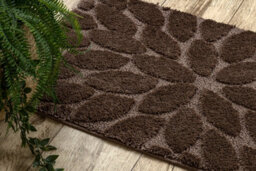 RugsX Bathroom Rug Supreme Stones, Non-Slip, Soft - Brown 60X100 Cm - thumbnail 5