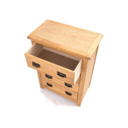 Cabinet Bits Lugo 4 Drawer Chest Of Drawers Bras Drop Handle - thumbnail 4