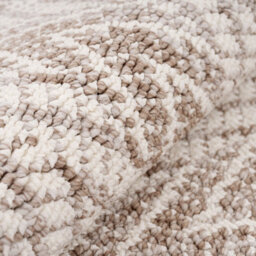 Loomed Neutral Beige Brown Herringbone Scandi Fringed Area Rug 120Cm X 170Cm - thumbnail 9