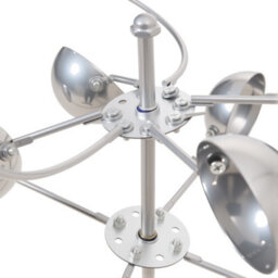 Garden Sanctuary Outdoor Metal Windmill Spinner With Ground Anchor - thumbnail 2