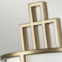 Luminosa Lighting Luminosa Fusion Flush Wall Lamp, Painted Natural Brass - thumbnail 5