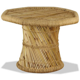 Berkfield Coffee Table Bamboo Octagon 60X60X45 Cm - thumbnail 3