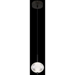 Luminosa Lighting Luminosa Aida Slim Pendant Ceiling Light Matt Black Led 3000-4500K - thumbnail 4