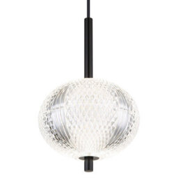 Luminosa Lighting Luminosa Aida Slim Pendant Ceiling Light Matt Black Led 3000-4500K - thumbnail 3