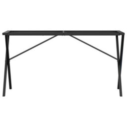 Berkfield Dining Table Legs X-Frame 140X60X73 Cm Steel - thumbnail 4