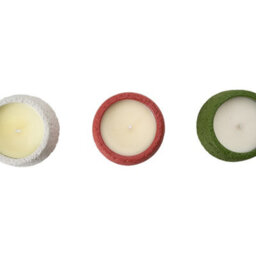 Living And Home 3-Pack Soy Wax Scented Candles In Osmanthus, Citrus Lime And Guava - thumbnail 4