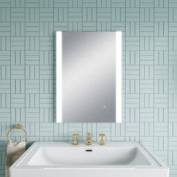 Hudson Reed 700 X 500mm Led Touch Sensor Frameless Bathroom Mirror With Demister (Ip44) - thumbnail 6