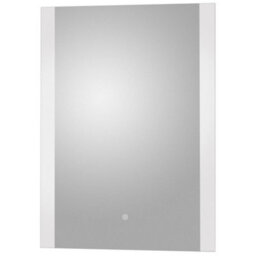 Hudson Reed 700 X 500mm Led Touch Sensor Frameless Bathroom Mirror With Demister (Ip44) - thumbnail 1