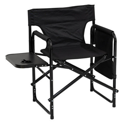 Andes Aluminium Folding Camping/garden/fishing Directors Chair With Side Table - image 1