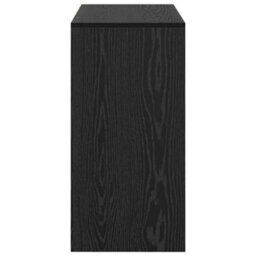 Berkfield Modern Black Oak Writing Desk Black Oak Particle Board, Laminate Compact - thumbnail 7