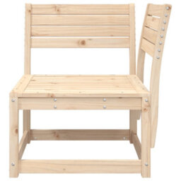Walplus Garden Sofa Corner 73X73X78 Cm Solid Wood Pine - Cushion Not Included - thumbnail 4