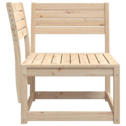 Walplus Garden Sofa Corner 73X73X78 Cm Solid Wood Pine - Cushion Not Included - thumbnail 5