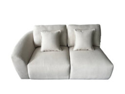 DS Living The Veneto 5 Seater Lounger Sofa In Dark Grey Or Cream - thumbnail 5
